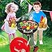 Yalujumb 79PCS BBQ Grill Set for Kids Kitchen Playset With Realistic Spray Light Sound Interactive Toddler Toy for Boys Girls Christmas Birthday Gift - Image 4