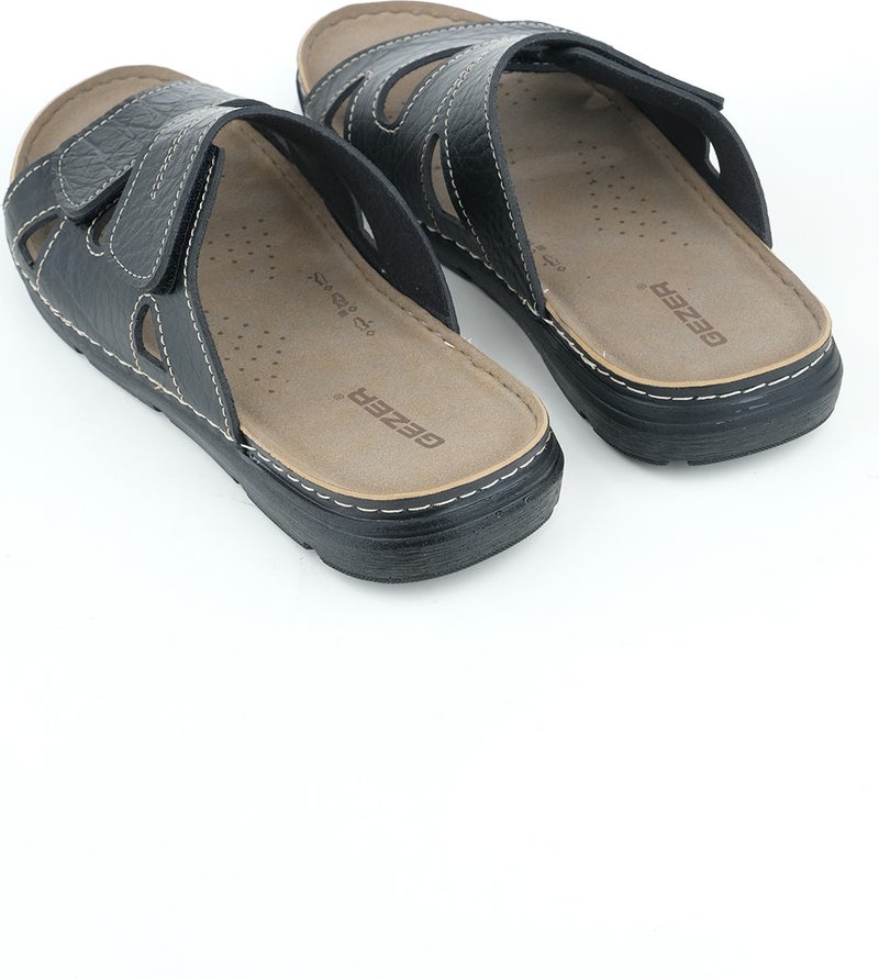 Gezer Summer Velcro Adjustable Comfortable Sole Men's Slippers  - Image 2