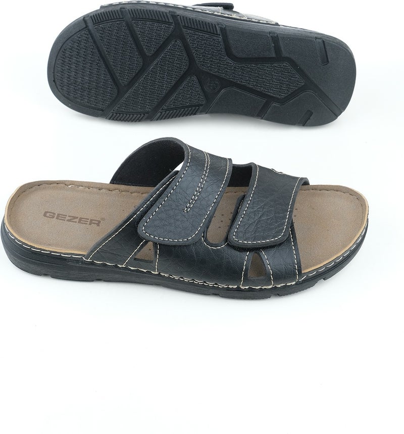 Gezer Summer Velcro Adjustable Comfortable Sole Men's Slippers  - Image 4