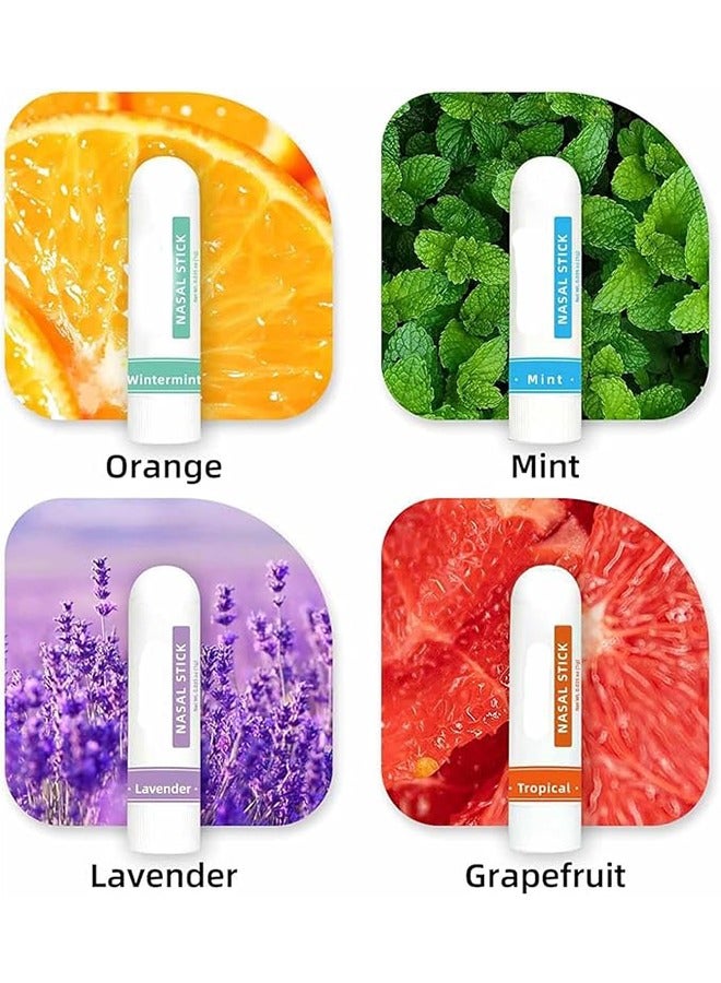 Boom Boom Nasal Stick 4 pcs，Portable Aromatherapy Nasal Inhaler，Enhance Breathing + Boost Focus，Fresh Cooling Sensation - Image 3