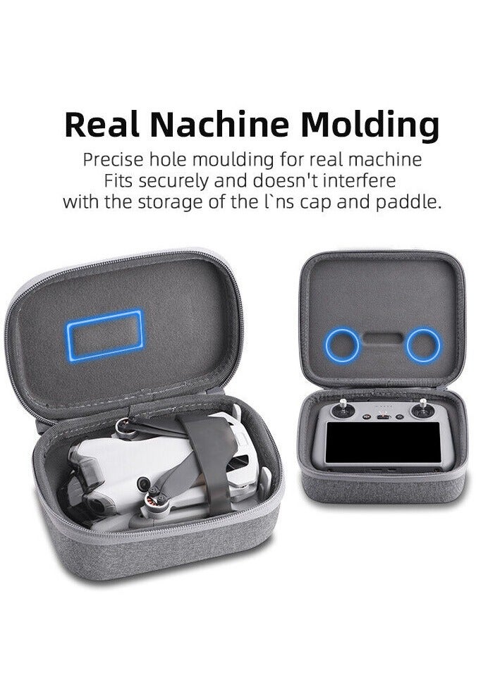 ارواق حقيبة حمل لجهاز DJI Mini 4 Pro Drone Body RC شاشة التحكم عن بعد حقيبة تخزين 2 قطعة - Image 2