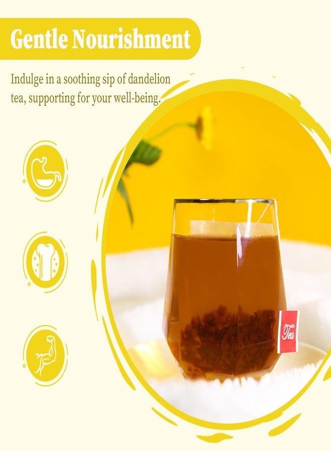FullChea - Dandelion Root Tea Bags, 40 Teabags, 2.5g/bag - Premium Roasted Dandelion Root - Non-GMO - Caffeine-free - Detox Herbal Tea - Helps Improve Digestion & Immune System - Image 3