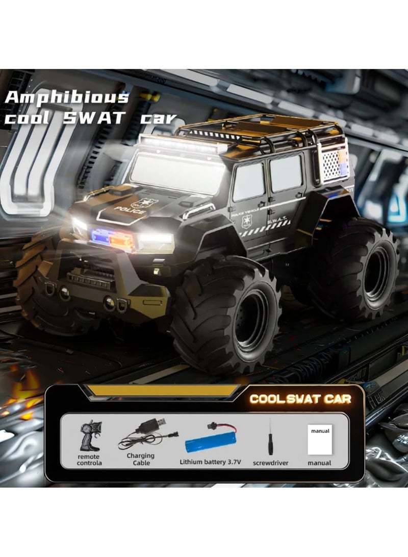 Rc Police Cars Amphipious Remote Control Car  - Image 2