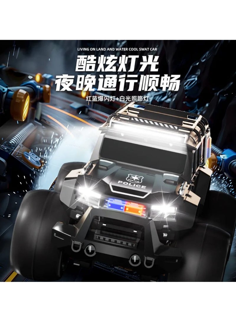 Rc Police Cars Amphipious Remote Control Car  - Image 3