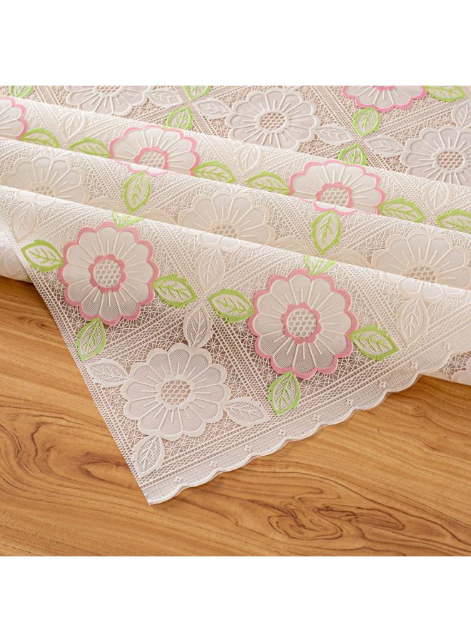 20-22 Printed Cut Table Cloth PVC-Color:22 White And Blue.-Specifications:135cmX180cm - Image 2