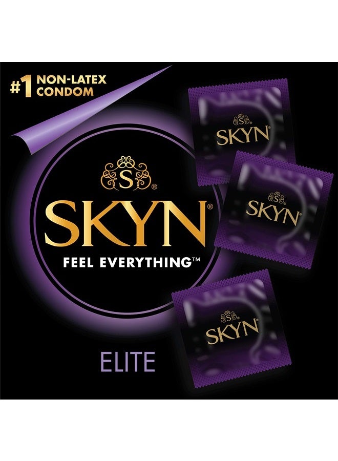DS18 SKYN Elite Non-Latex Lubricated Condoms 12 Count - Image 3
