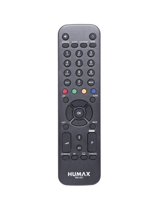 Remote Control For Receiver Black