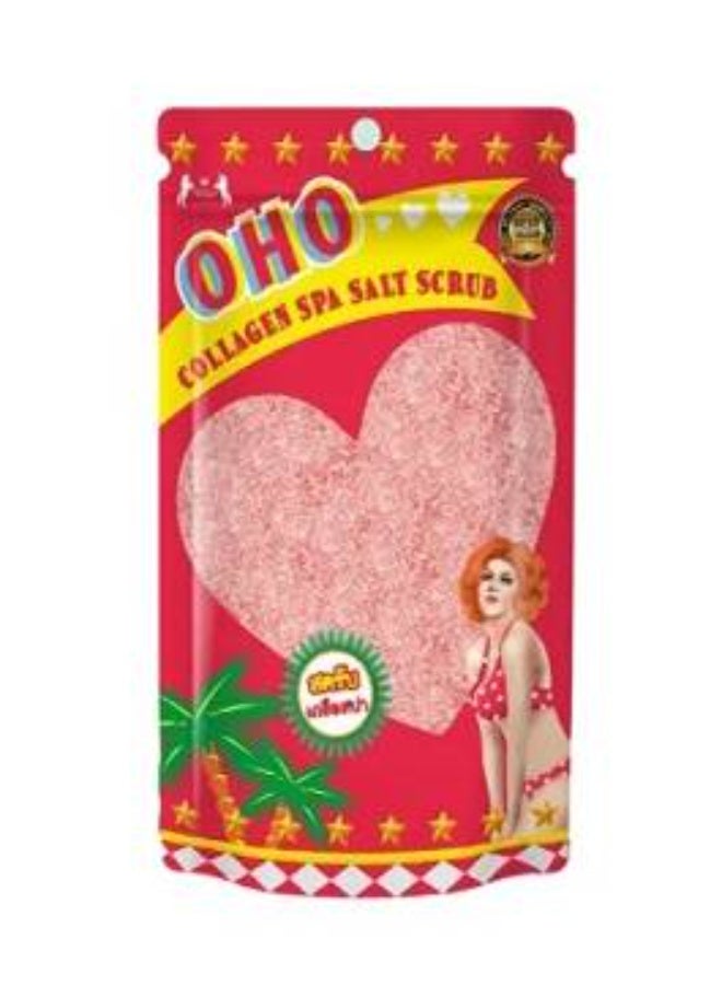 OHO Collagen Spa Salt Scrub for Skin Whitening & Smoothing - 300g - Image 1