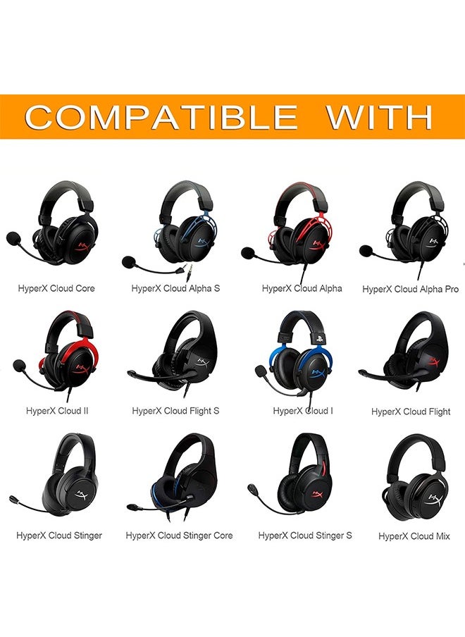Generic Cloud 3 Earpads Coolig Gel Replacement Cloud Alpha Ear Cushions Pads Compatible with HyperX Cloud Stinger/Cloud Flight/Cloud II/Cloud Alpha Wireless/Cloud Core/Mix Headphones  - Image 2