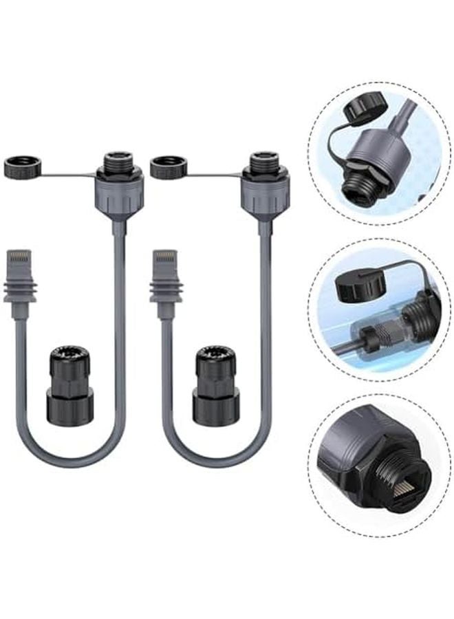 Outdoor Waterproof Ethernet Adapter for Starlink Gen 3 V3 and Mini Dish 2PCS - Image 5