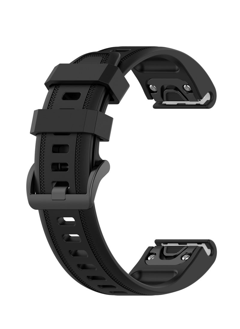 FITME - Silicone Band For Garmin Fenix / Instinct 2 /Descent Mk/ Foretrex / Enduro (51 MM) - Image 1