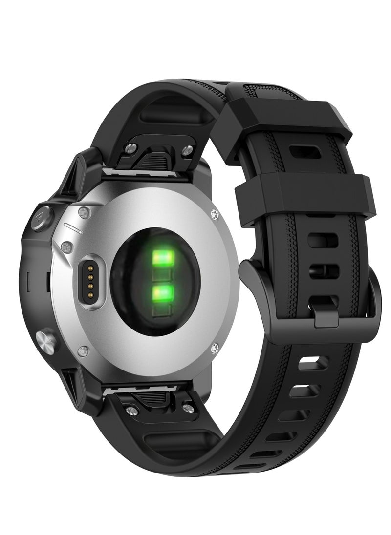 FITME - Silicone Band For Garmin Fenix / Instinct 2 /Descent Mk/ Foretrex / Enduro (51 MM) - Image 1