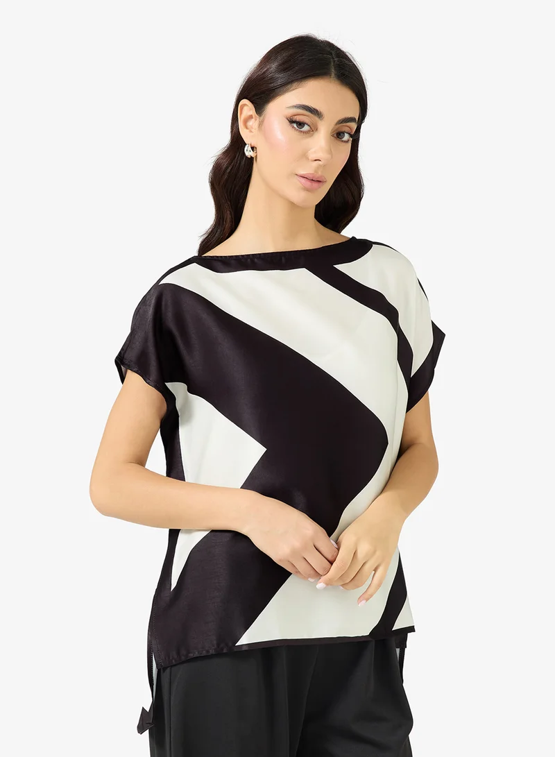 ELLA Printed Blouse
