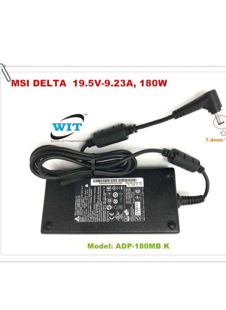 CSF acer  19.5V 9.23A 180W Baa81950 ADP-180MB K Ac Adapter For MSI GL75 GE63 GE75 GL63 GE65 GP73 GL65 9SE GL63 MS-16P5 MS17E2  - Image 1