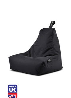 Extreme Lounging Extreme Lounging® - Original Mini Bean Bag for kids - Made in UK - Premium Quality Double Stitched Bean Bag - UV Protected & Waterproof - Small BeanBags Chair - Ideal for Indoor & Outdoor Use - Black  - Image 1