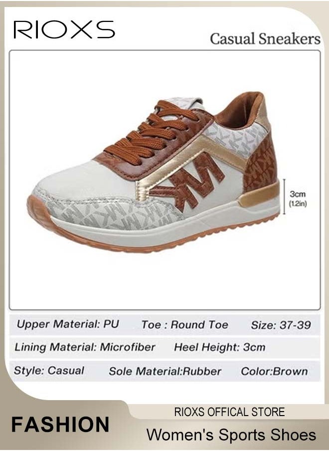 Women's Sports Shoes, Mesh Breathable Platform Sneakers, Casual Jogging Walking Shoes For Running, Ladies Lace Up Platform Sneakers, Trendy Athletic Tennis Shoes, Anti-slip Sneakers For Women, Ladies Athlesiure Shoes