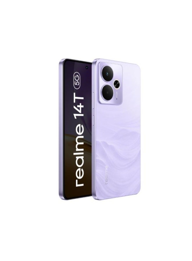 ريل مي Realme 14T Dual SIM Lighting purple 8GB RAM 256GB 5G - Middle East Version - Image 4