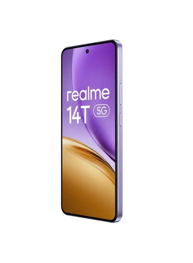 ريل مي Realme 14T Dual SIM Lighting purple 8GB RAM 256GB 5G - Middle East Version - Image 2