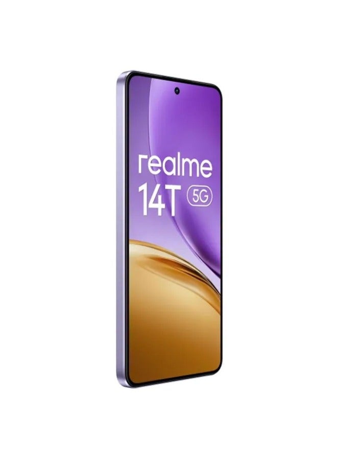ريل مي Realme 14T Dual SIM Lighting purple 8GB RAM 256GB 5G - Middle East Version - Image 3
