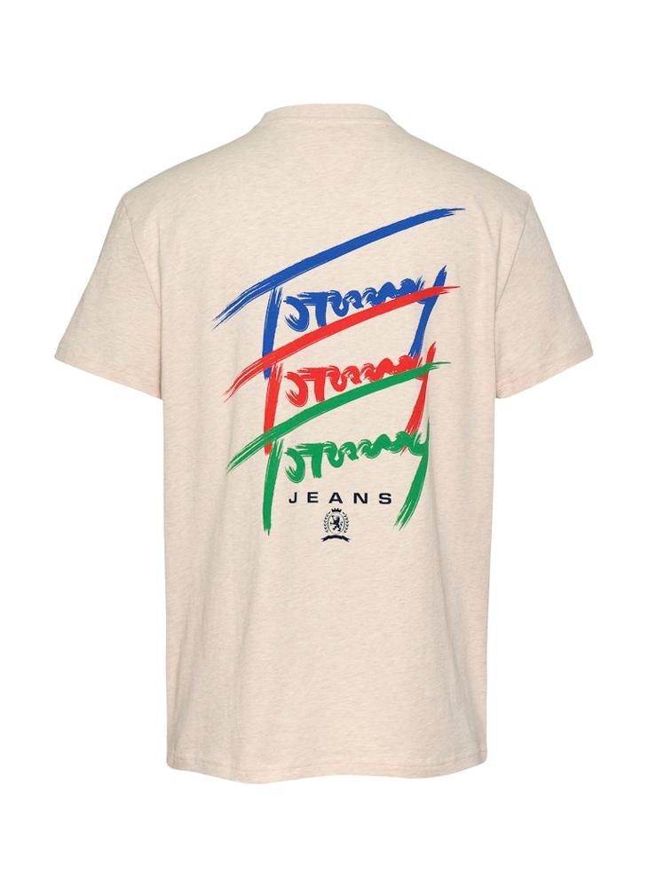 TOMMY JEANS - Regular Fit Twisted Signtr T-Shirt - Image 1