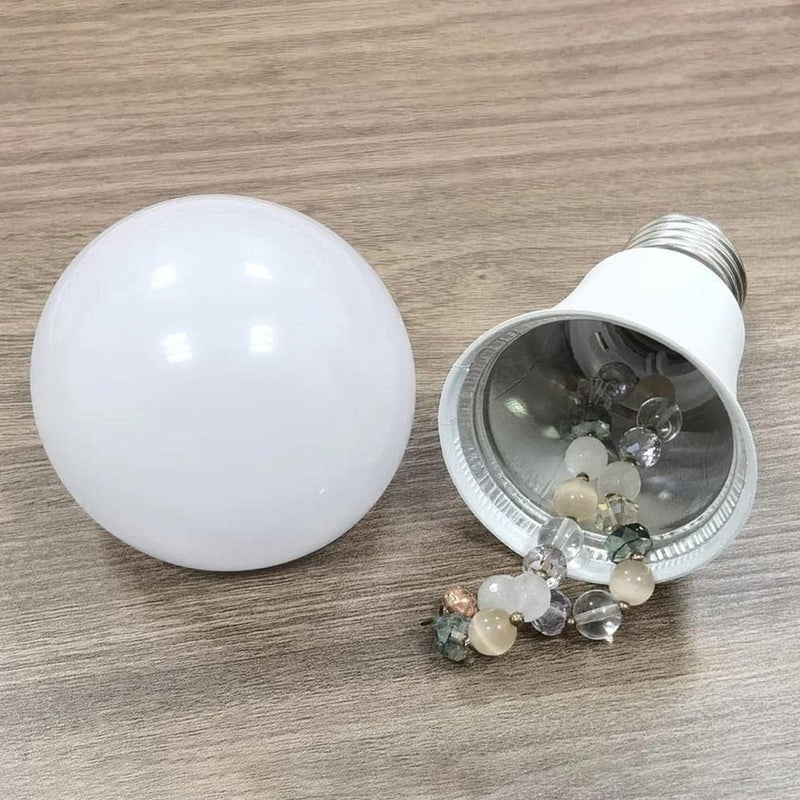 Weicoca Light Bulb Safe Box Secret Light Bulb- Safe Light Bulb Secret Compartment- Storage Realistic Light Bulb Decoy Hiding- Secret Hiding Spot- Diversion Safe Stash Hide Valuables - Image 5