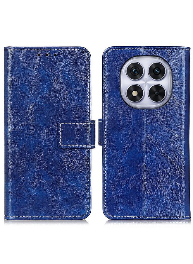 اس-توب جراب لهاتف Redmi Note 14 Pro 4G جراب هاتف جلدي بتصميم حصان مجنون عتيق - Image 1