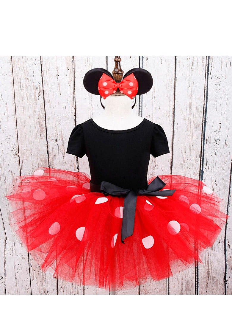 Princess Mickey Party Costume Dress - Image 1