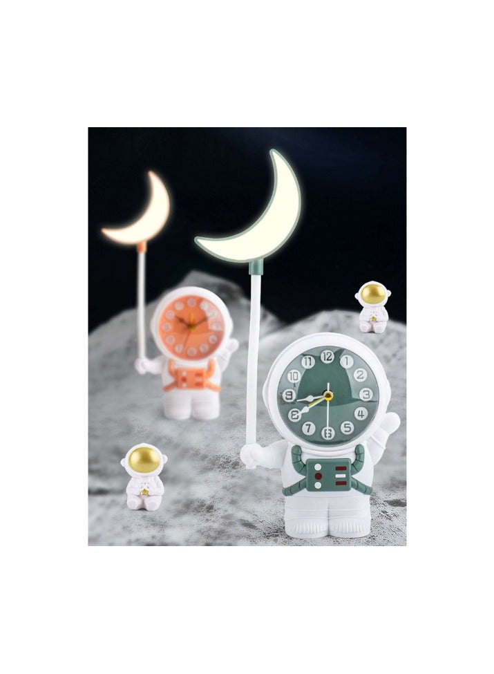 اباجوره وساعه اطفال علي شكل روبوت، بلاستيك، متعدد الالوان - Image 2