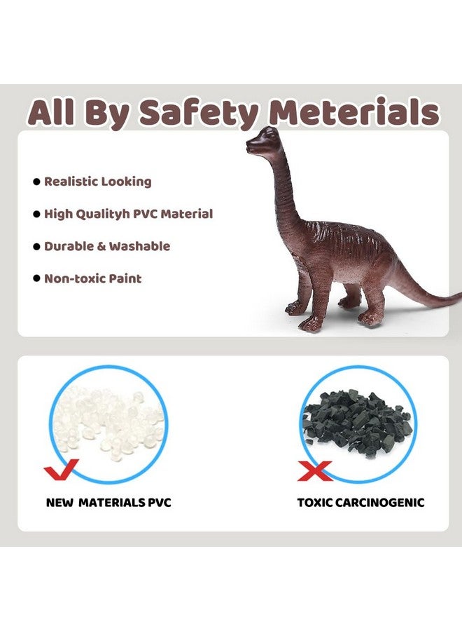 ValeforToy 82 Piece Mini Dinosaur Toy Set for Dino Party Favor Supplies Birthday Cupcake Toppers - Assorted Vinyl Plastic Figure Toys for Kids Toddler Pinata Filler School Carnival Prize Bulk Goodie Bag Stuffers  - Image 3