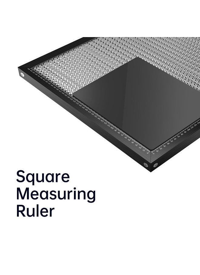 Acmer E10 Laser Cutting Honeycomb Working Table Board Steel Panel Platform 330x330mm for CO2 or Diode Laser Engraver Cutting Machine Compatible with NEJE/XTOOL/ORTUR/Easy-observing Table-protecting  - Image 2