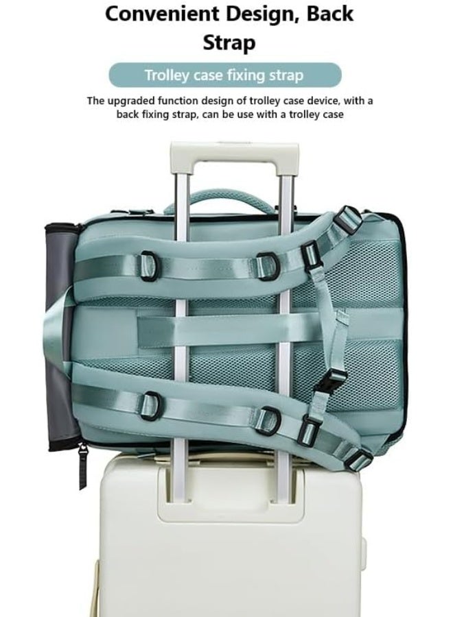 XVersion Large Capacity Anti-Theft Travel Backpack – Waterproof Outdoor Hiking Backpack with Expandable Storage, Crossbody & Handbag Convertible, 18.1” Multi-Compartment Backpack for Travel, Cycling & Camping - Image 4