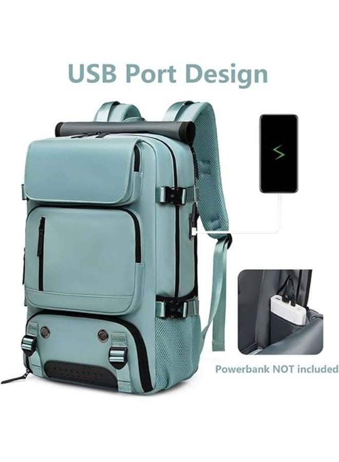 XVersion Large Capacity Anti-Theft Travel Backpack – Waterproof Outdoor Hiking Backpack with Expandable Storage, Crossbody & Handbag Convertible, 18.1” Multi-Compartment Backpack for Travel, Cycling & Camping - Image 2