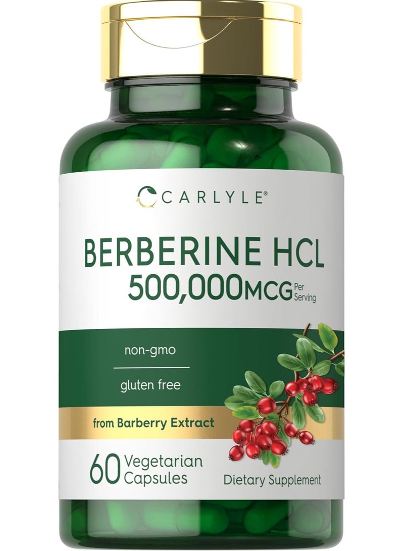 بربارين HCI 500,000MCG 60 كبسولة - Image 1