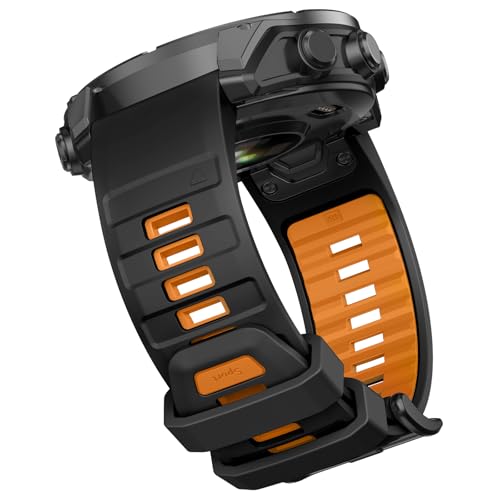 OVERSTEP Watch Band Compatible with Garmin Fenix 8 47mm/Fenix 7/Fenix 7 Pro/Fenix 6/Fenix 6 Pro/Fenix 5/Fenix 5 Plus, 22mm QuickFit Silicone Bands for Epix Pro 47mm/Fenix E/Forerunner 945 955 - Image 1