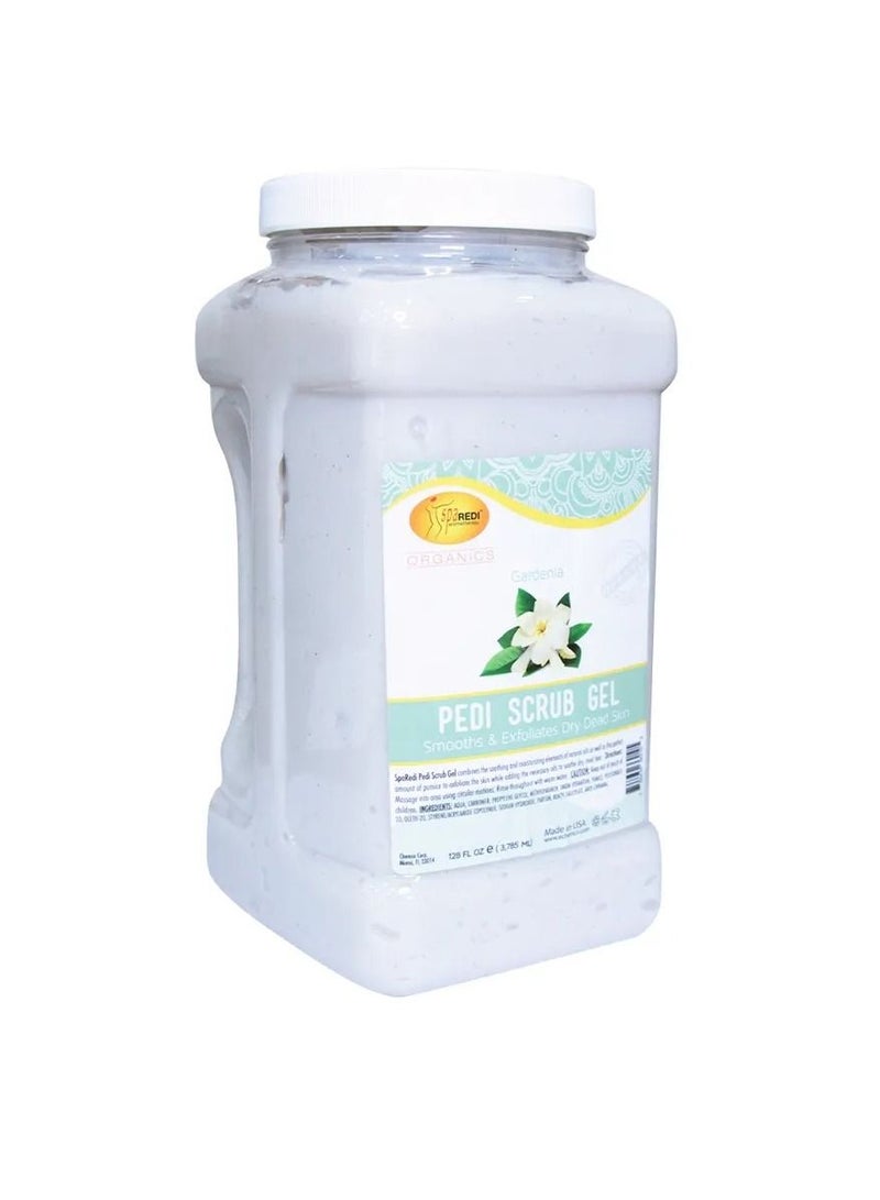 sparedi Pedi Scrub Gel Gardenia 1 Gal