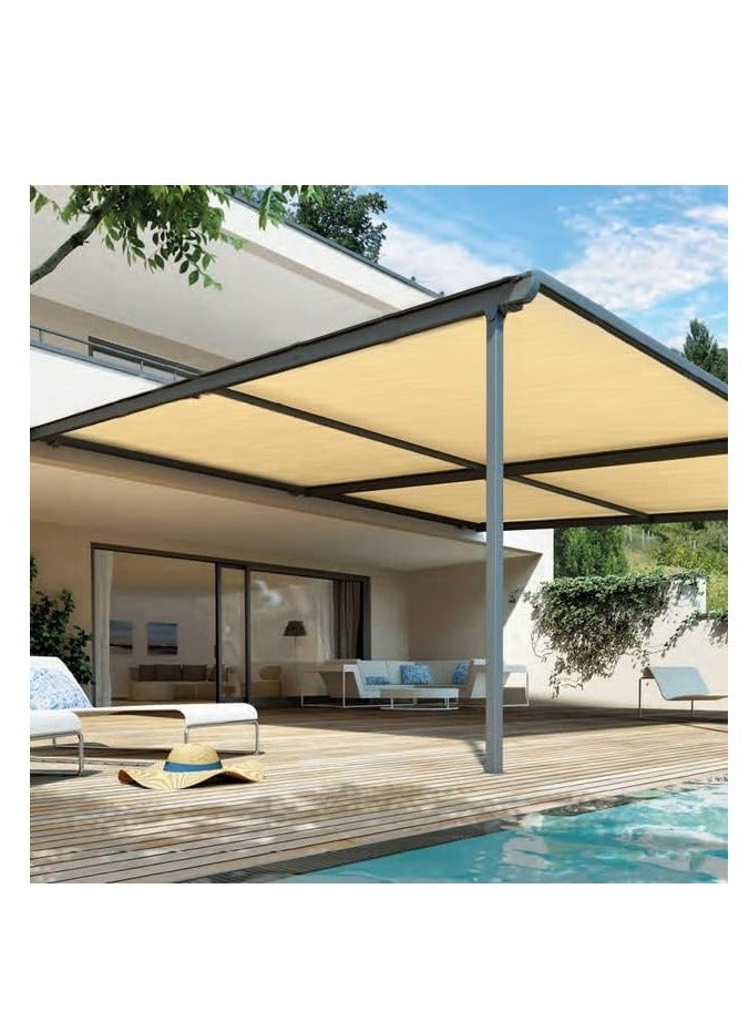 SUNRISE Sunshade Cover, 2m*50m Roll Sunblock Shade Cloth Net, 98% Shading Rate,Roll Sun Shade for Courtyard Garden Lawn  - Image 2