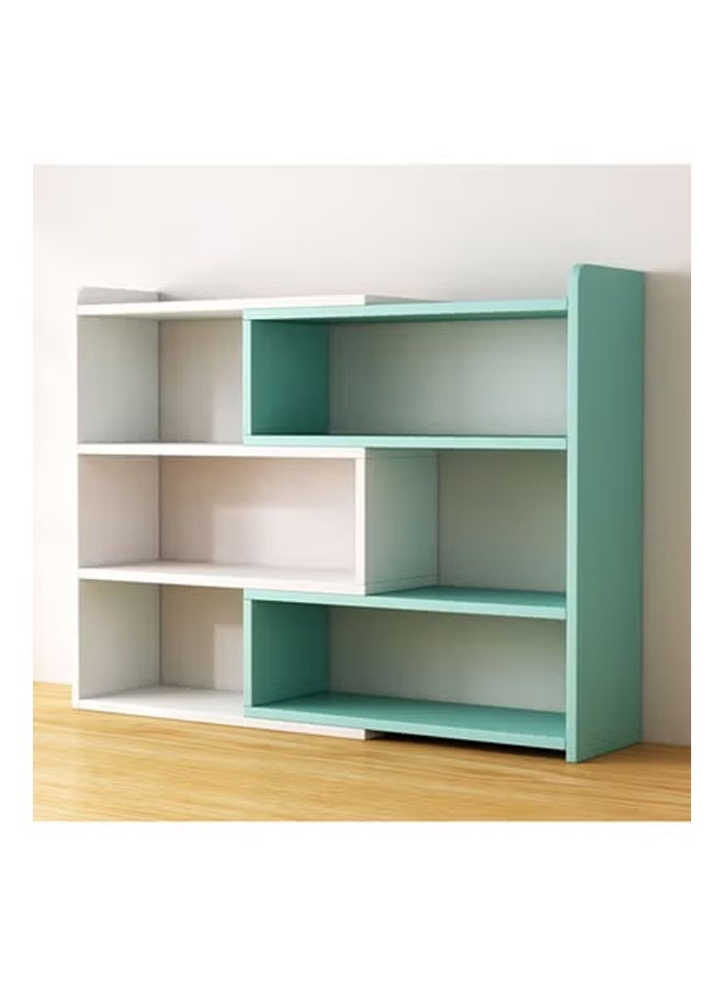 keke Adjustable Desktop Bookshelf with 90 Degree Rotation Multi Color Desk Storage Organizer for Home Office and Dormitory - Image 1