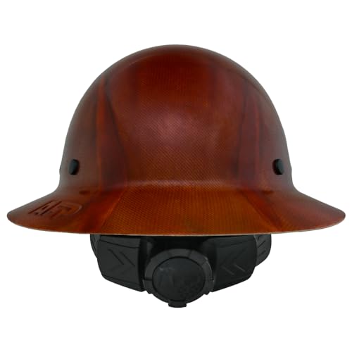 AFP Fiber Full Brim Hard Hat | 6 Point Ratchet Suspension | OSHA & ANSI Rated | Hard Hats for Men | Premium Construction Helmets for Safety - Image 3