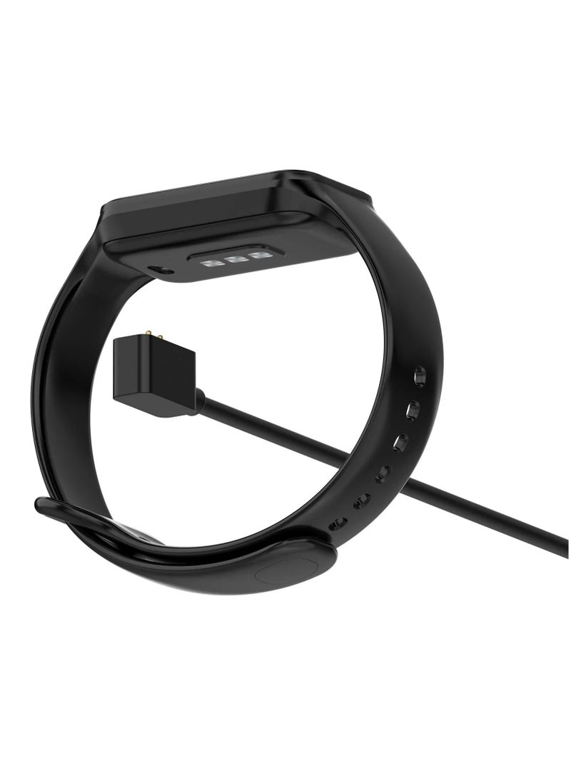 يوك كابل شحن USB بطول 1 متر لساعة شاومي باند 10/شاومي باند 9/شاومي باند 8/شاومي باند 8 برو/شاومي باند 8 أكتيف/ريدمي واتش 3 أكتيف، كابل محول شاحن لملحقات الساعة الذكية، أبيض  - Image 2