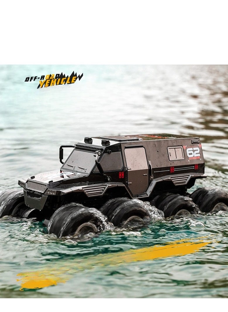 JJRC Children's Eight Wheeled Amphibious Climbing Off-Road Vehicle, Boys' Electric Remote Control Vehicle  - Image 5