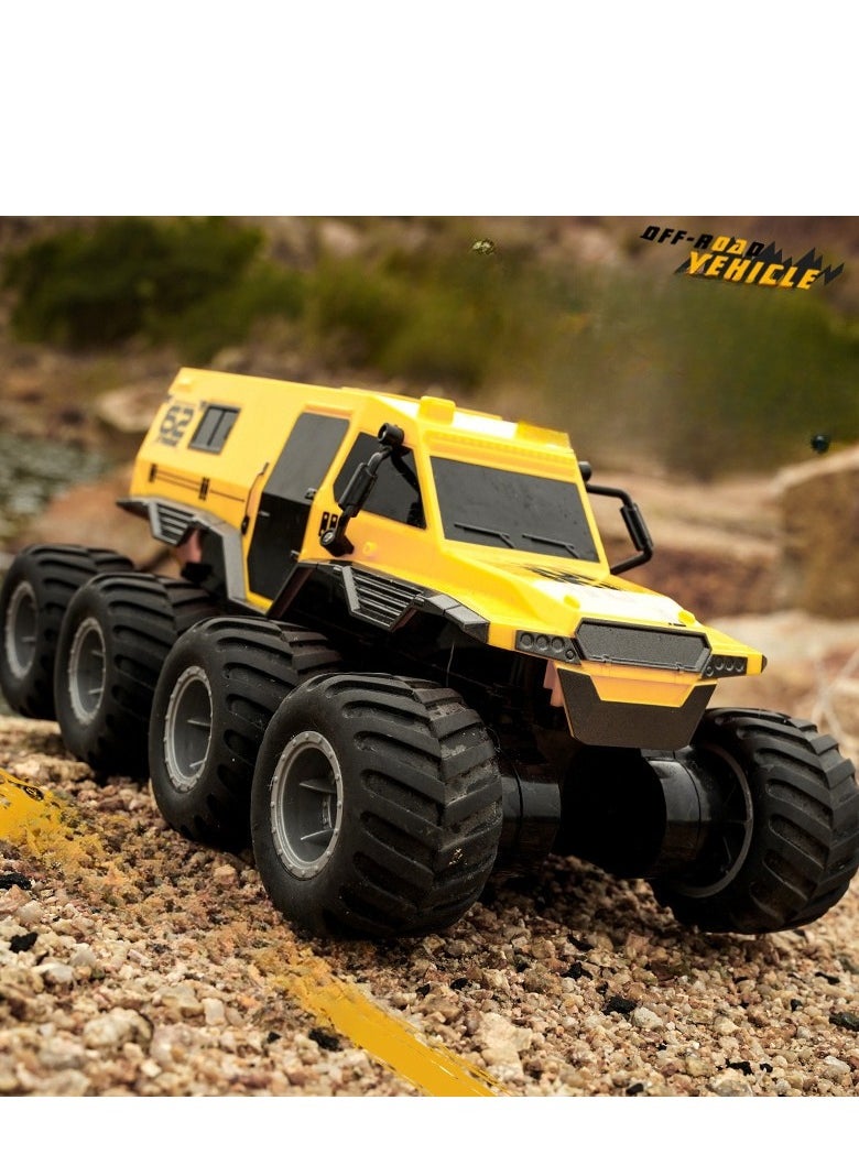 JJRC Children's Eight Wheeled Amphibious Climbing Off-Road Vehicle, Boys' Electric Remote Control Vehicle  - Image 4