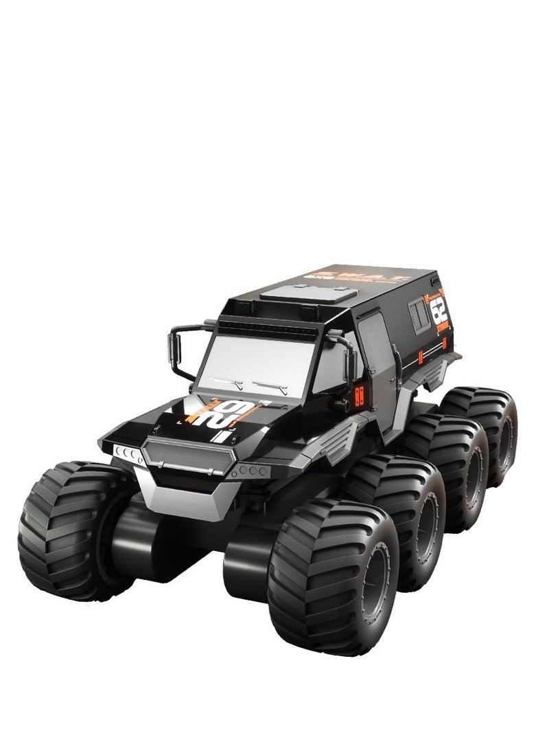 JJRC Children's Eight Wheeled Amphibious Climbing Off-Road Vehicle, Boys' Electric Remote Control Vehicle  - Image 2