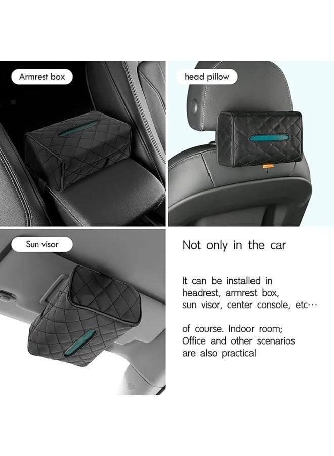 Car leather tissue holder - Image 2