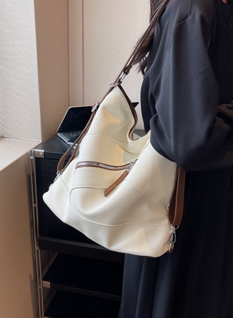 Sharpdo Women's Large Capacity Casual Shoulder Crossbody Bag Tote Bag Backpack 35*14*34CM - Image 1