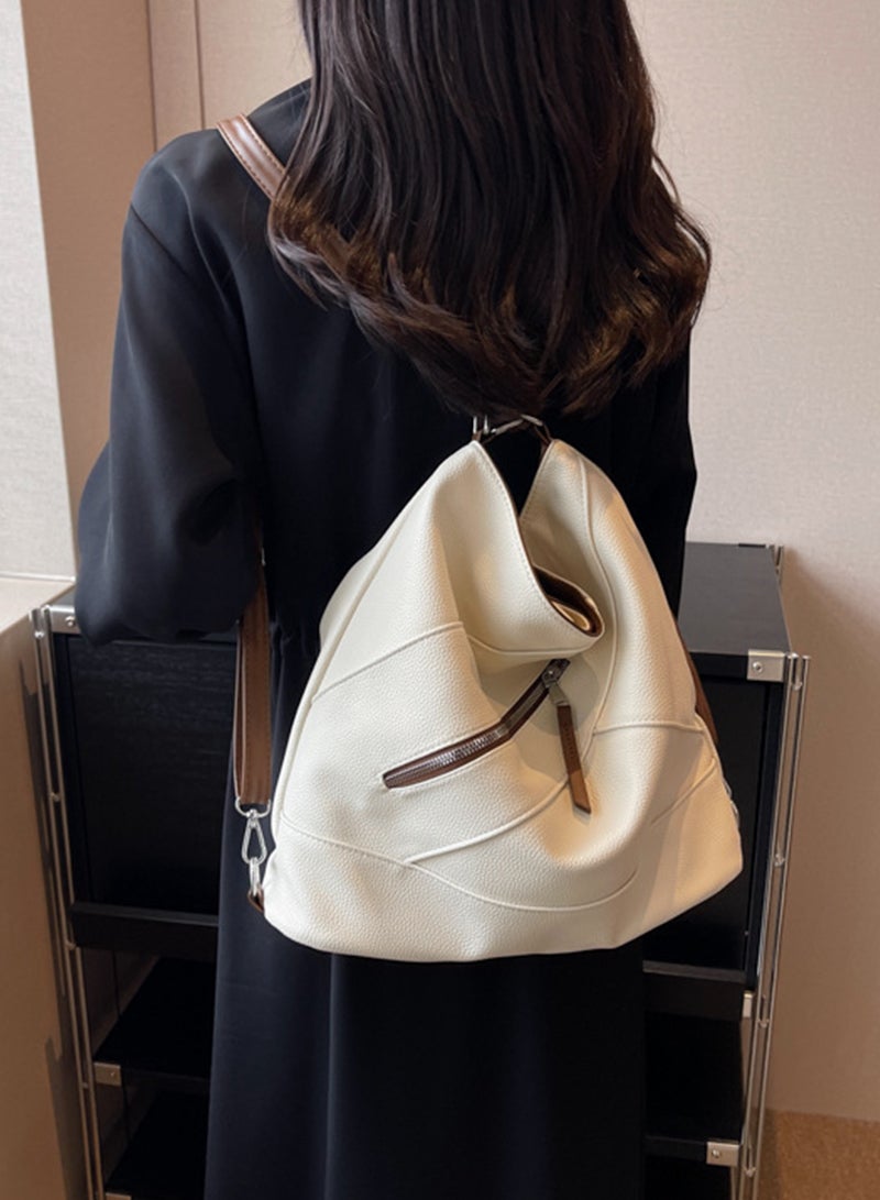 Sharpdo Women's Large Capacity Casual Shoulder Crossbody Bag Tote Bag Backpack 35*14*34CM - Image 2