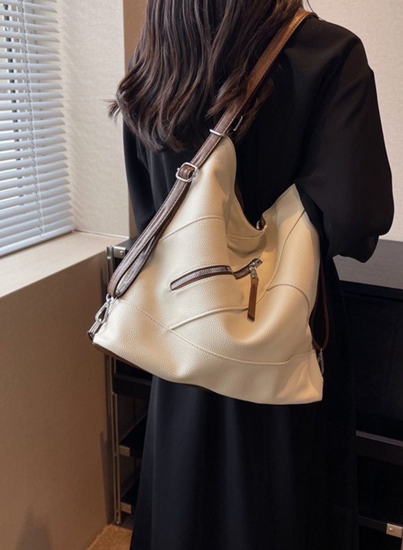 Sharpdo Women's Large Capacity Casual Shoulder Crossbody Bag Tote Bag Backpack 35*14*34CM - Image 5