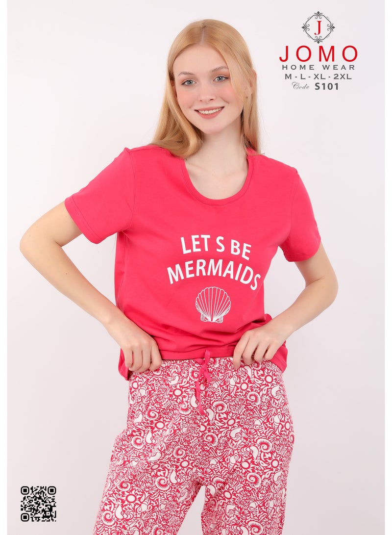 جومو هوم وير S101RM SEASHELL PAJAMA SET  - Image 3