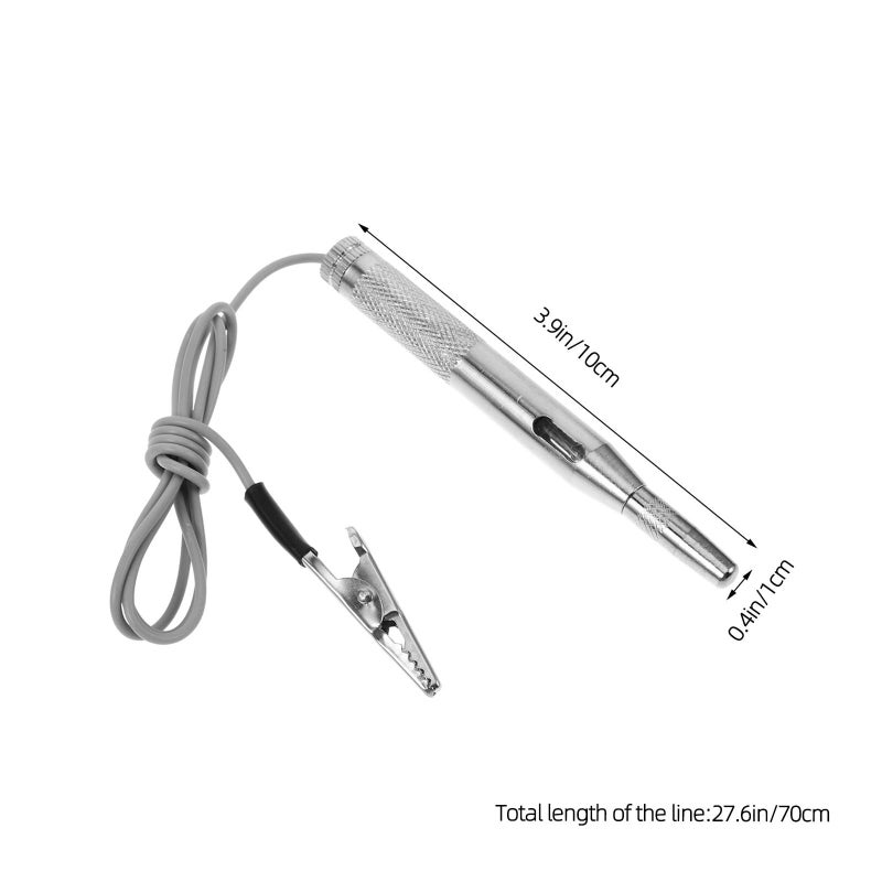 Silver Automotive Circuit Tester 12v with Fuse and Trailer Light Testing Function - Image 3