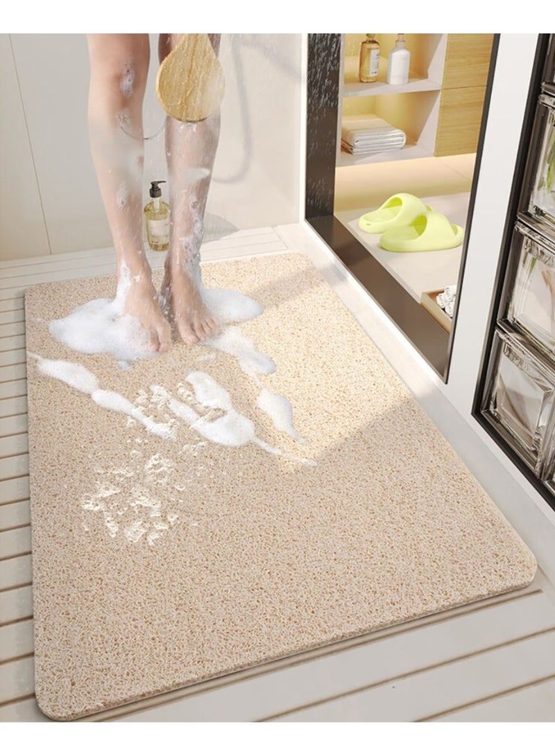 Jingke Quick-drying Absorbent Floor Mats Bathroom Anti-slip Mats Toilet Absorbent Foot Mats Entry-level Mats 40*60cm  Hollow Permeable Carpet - Image 5