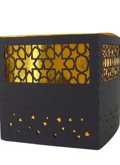 Peacock Supplies Peacock Supplies Pack of 10 Kaaba Favour Boxes - Elegant Favour Boxes for Special Occasions  - Image 4
